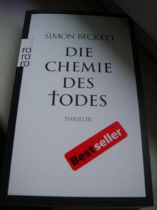 Simon Beckett, Die Chemie des Todes, Buchrezension, Buchreview, Thriller, Dr-Hunter, David Hunter